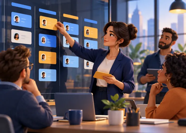 Visual guide to ai for business management