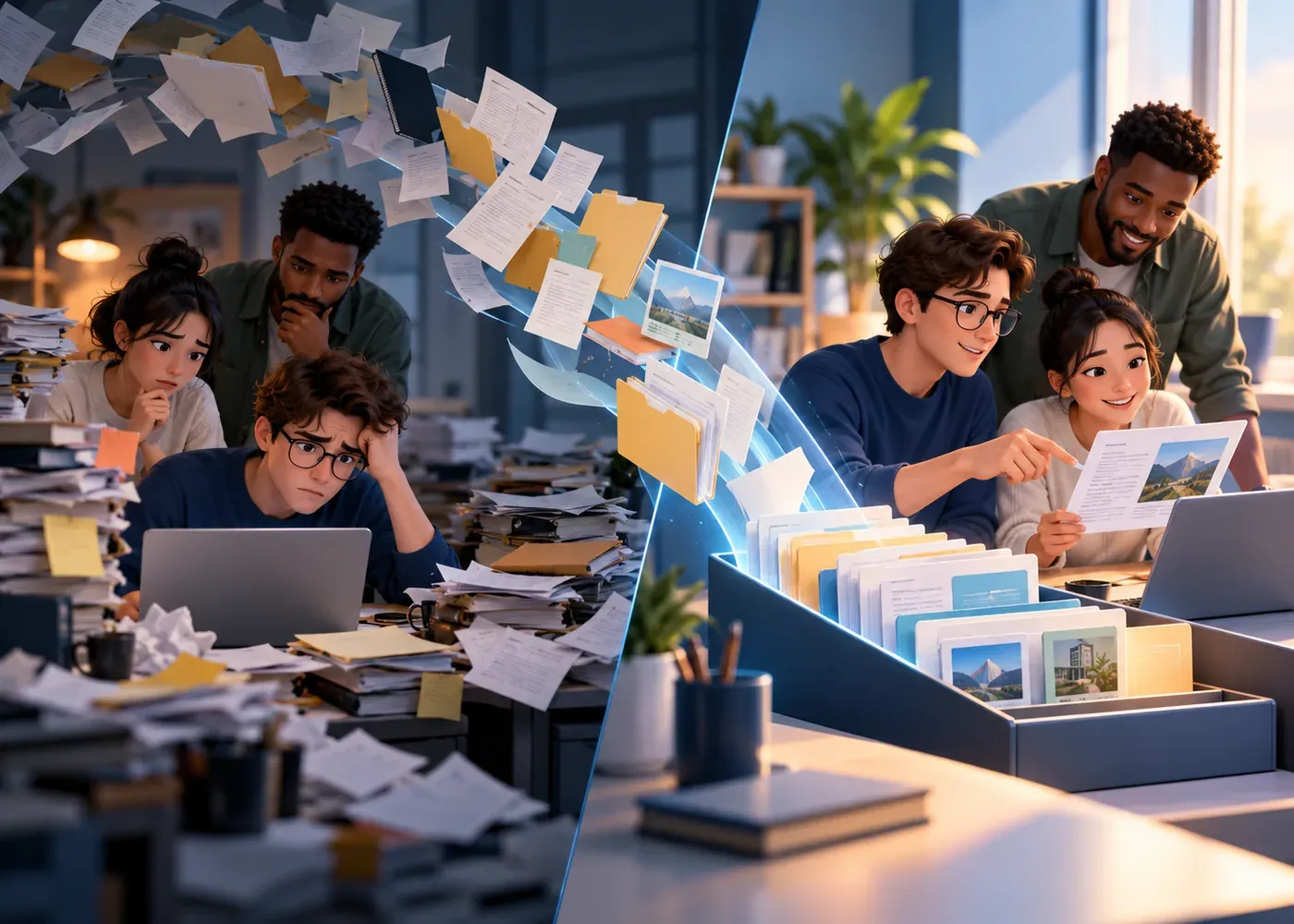 Visual guide to ai for managing business information