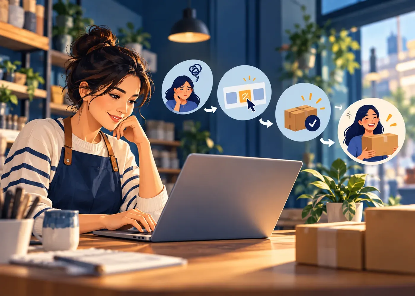 Visual guide to customer-focused digital solutions