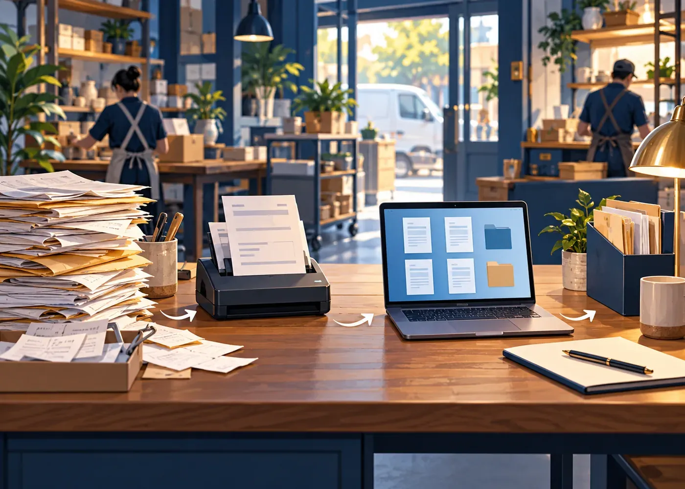 Visual guide to digital solutions for traditional businesses