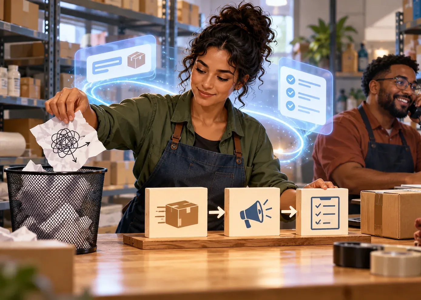 Visual guide to how ai can improve communication with customers