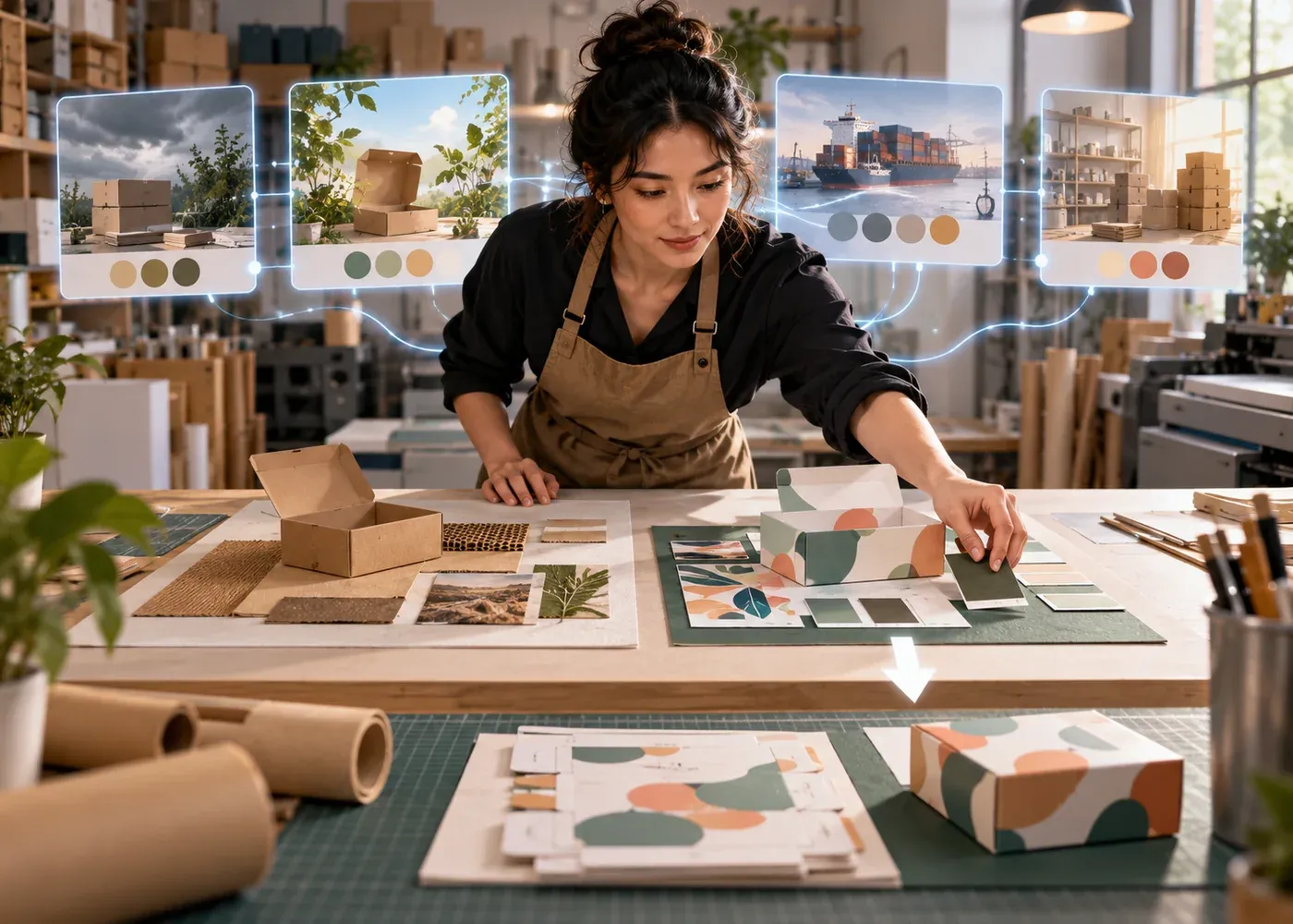 Visual guide to how ai can help businesses manage uncertainty