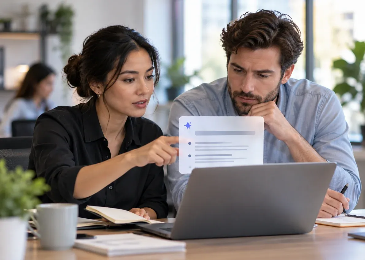 Visual guide to ai for improving workplace communication
