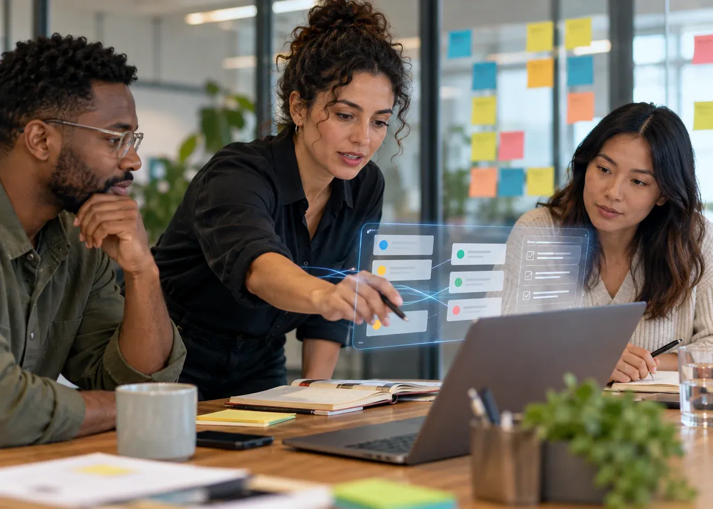 Visual guide to how ai can simplify business management