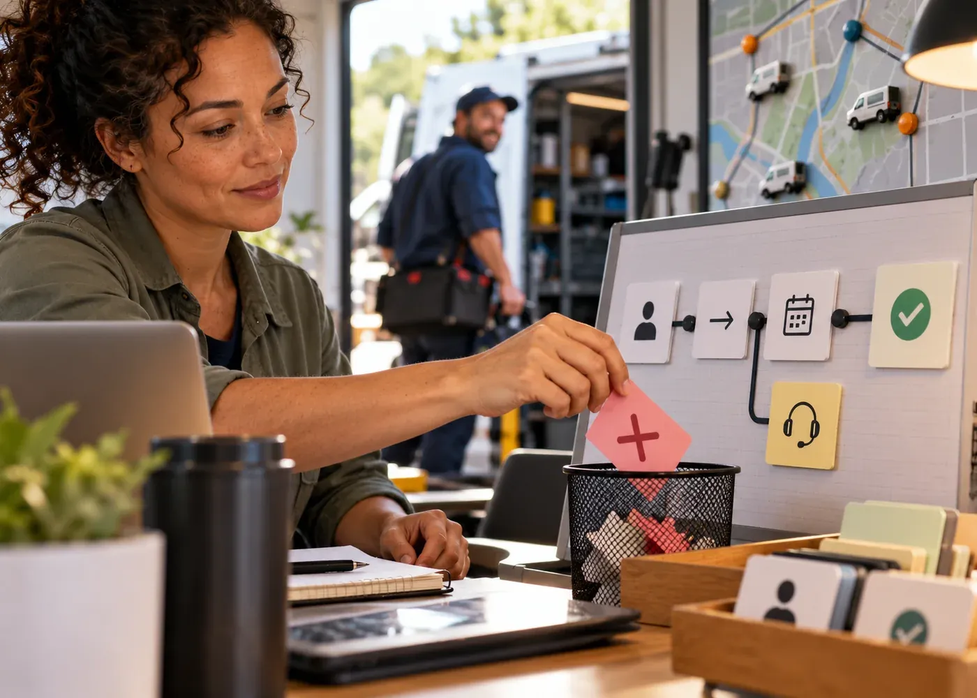 Visual guide to how ai can improve service delivery