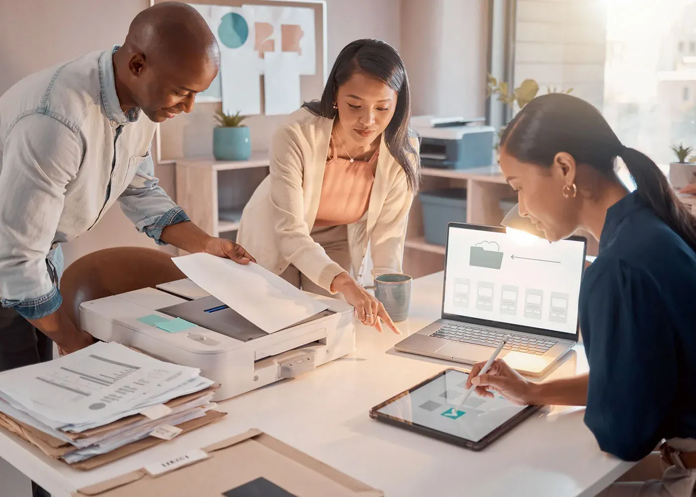 Visual guide to digital transformation for business sustainability