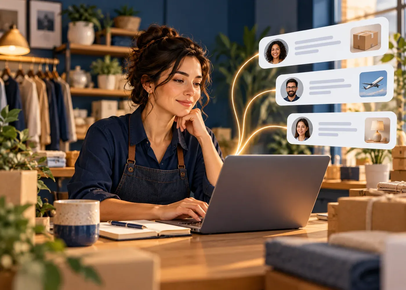 Visual guide to how to make your business more competitive with ai