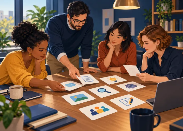 Visual guide to how to train employees to use ai