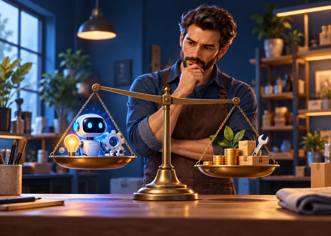 Visual guide to is ai worth the investment for small businesses