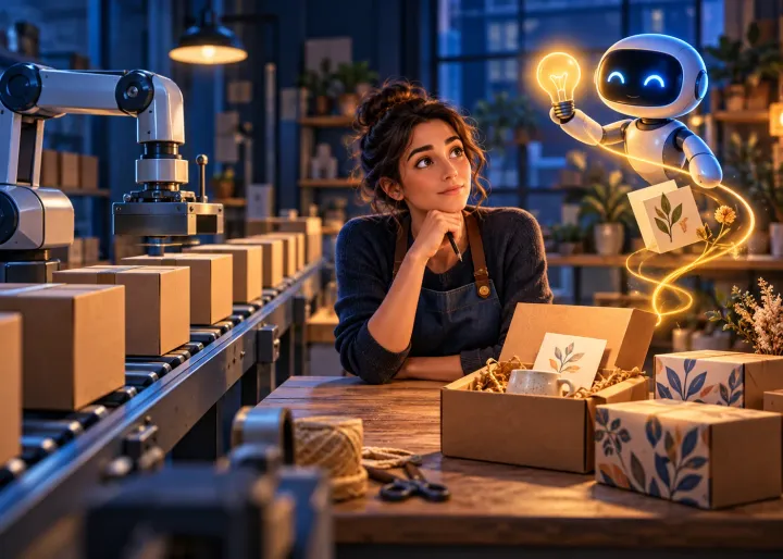 Visual guide to the difference between automation and ai