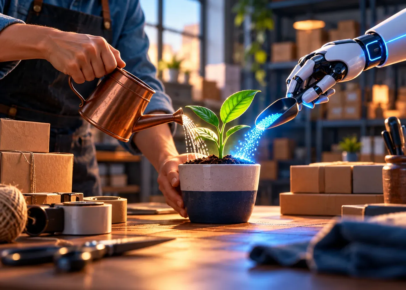 Visual guide to when should a business start using ai