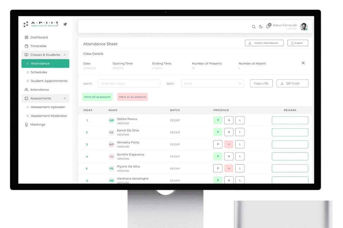 APIIT project preview